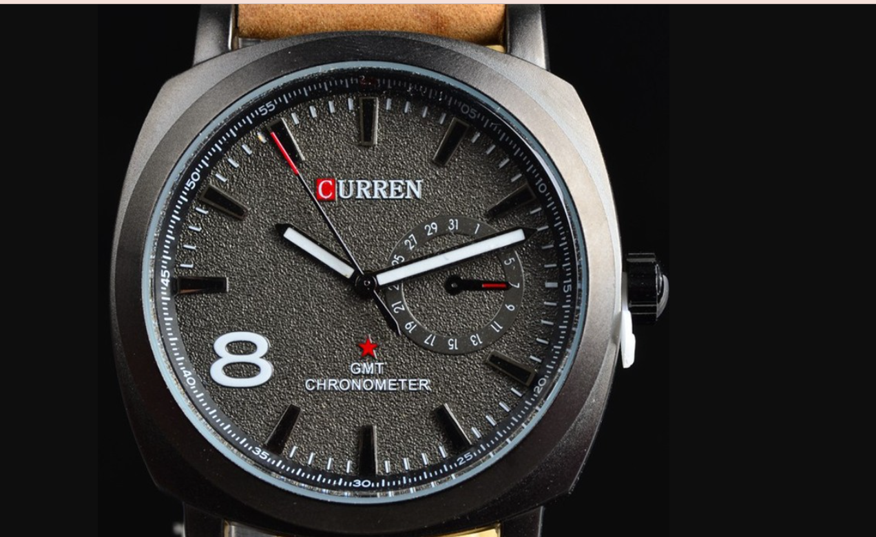 RELOJ CURREN 8139 CORREA CUERO IMPORTADO🇺🇸¡SOLO HOY!