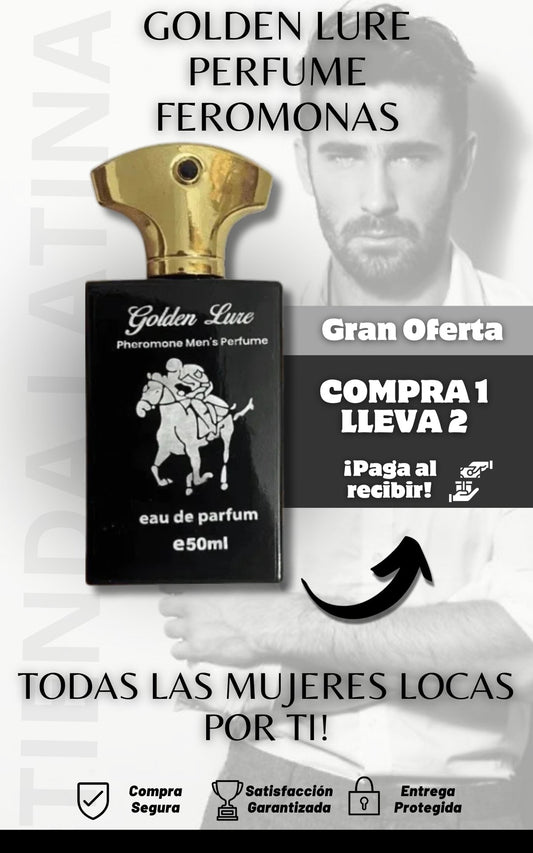 GOLDEN LURE PERFUME FEROMONAS ORIGINALES(2X1)