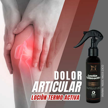 🔥 ¡Tu Aliada Contra el Dolor y la Grasa Rebelde! – Loción Termo Activa