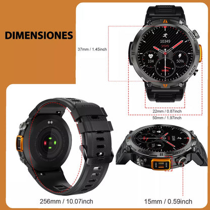 RELOJ ACTIVE PULSE | COMPATIBILIDAD UNIVERSAL | LINTERNA LED