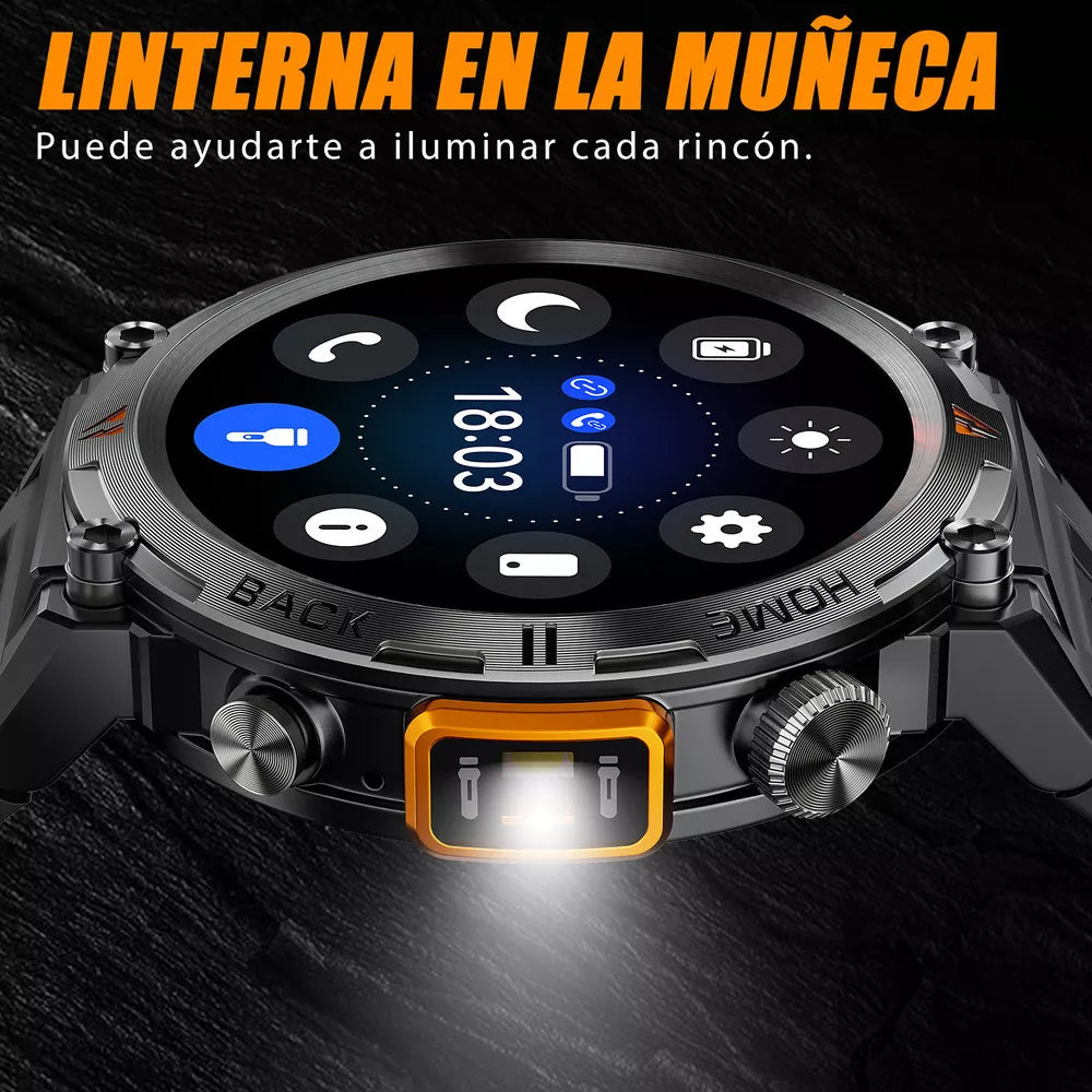 RELOJ ACTIVE PULSE | COMPATIBILIDAD UNIVERSAL | LINTERNA LED