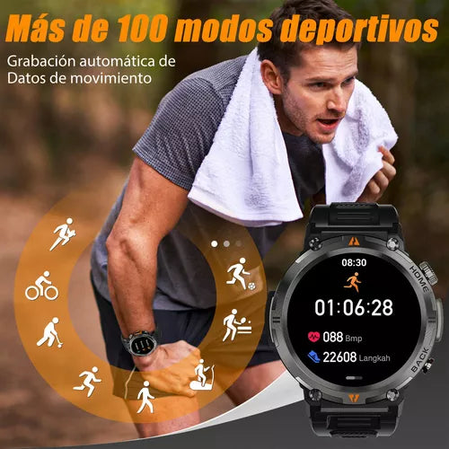 RELOJ ACTIVE PULSE | COMPATIBILIDAD UNIVERSAL | LINTERNA LED