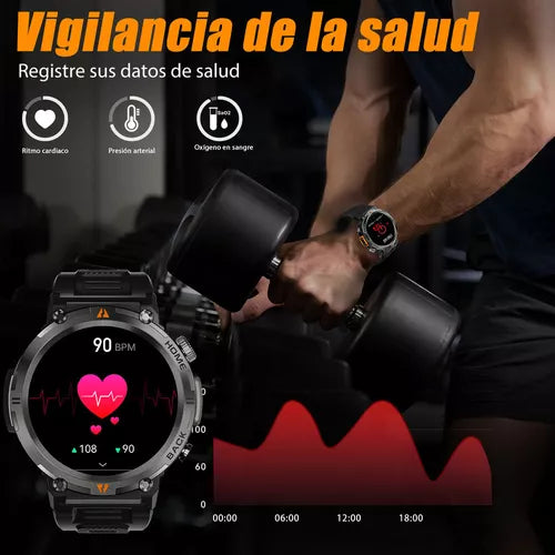 RELOJ ACTIVE PULSE | COMPATIBILIDAD UNIVERSAL | LINTERNA LED